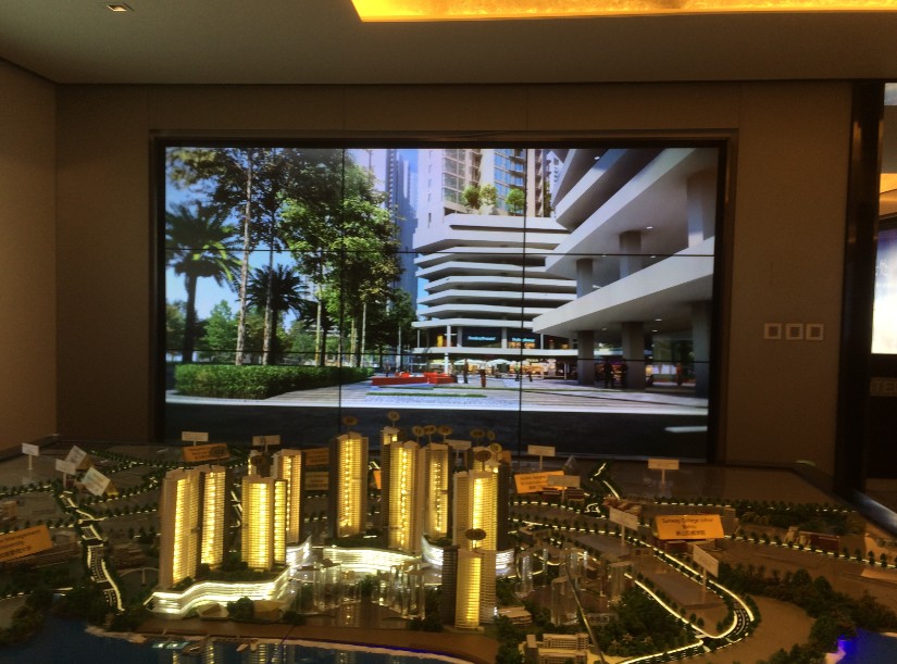 樓盤(pán)液晶拼接屏