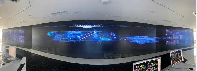 可視化展廳液晶大屏幕拼接屏